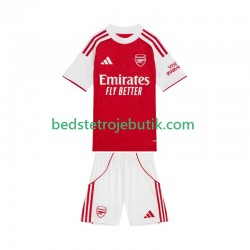 Arsenal Børn Hjemmebane Fodboldtrøje 2025-2026 Kortærmet
