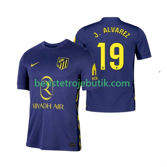 Atlético Madrid Julian Alvarez 19 Mænd Udebane Fodboldtrøje 2025-2026 Kortærmet