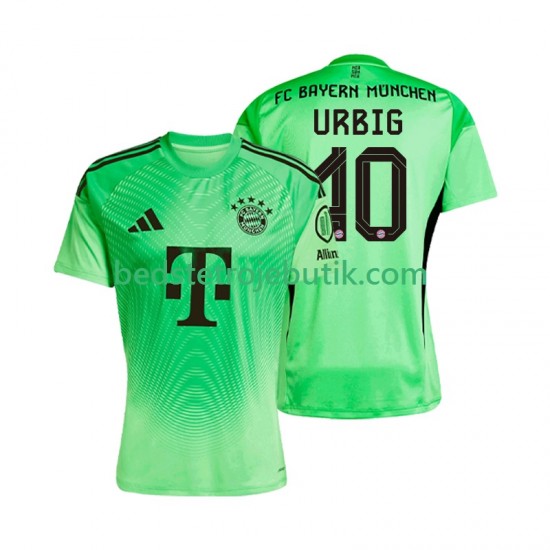 FC Bayern München Jonas Urbig 40 Målmand Mænd Hjemmebane Fodboldtrøje 2025-2026 Kortærmet