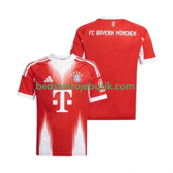 FC Bayern München Mænd Hjemmebane Fodboldtrøje 2025-2026 Kortærmet