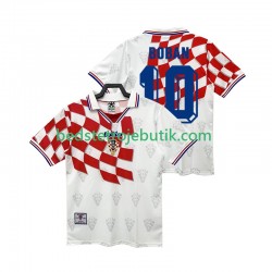 Kroatien BOBAN 10 Retro Mænd Hjemmebane Fodboldtrøje 1998 Kortærmet