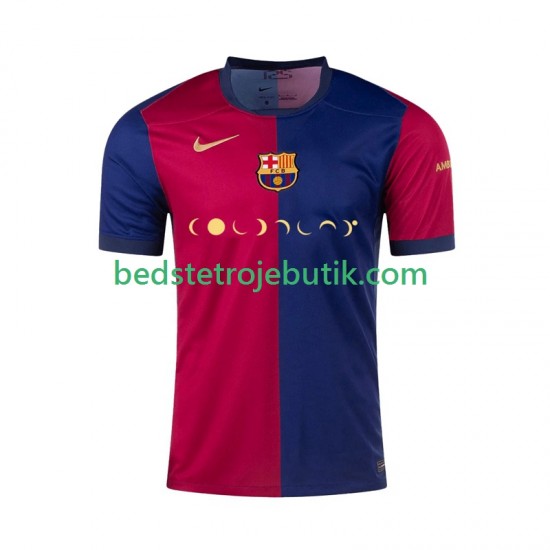 FC Barcelona Coldplay Mænd Hjemmebane Fodboldtrøje 2024-2025 Kortærmet