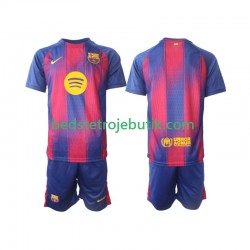 FC Barcelona Børn Hjemmebane Fodboldtrøje 2025-2026 Kortærmet