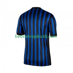 Inter Milan Mænd Hjemmebane Fodboldtrøje 2025-2026 Kortærmet