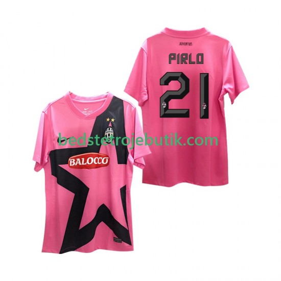 Juventus Andrea Pirlo 21 -2012 Retro Mænd Udebane Fodboldtrøje 2011 Kortærmet
