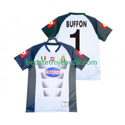 Juventus Buffon 1 Målmand Retro Mænd Hjemmebane Fodboldtrøje 2002-2003 Kortærmet