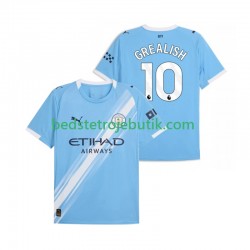 Manchester City Jack Grealish 10 Mænd Hjemmebane Fodboldtrøje 2025-2026 Kortærmet