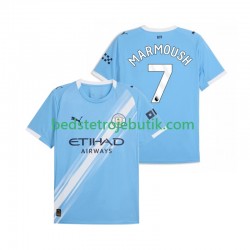 Manchester City Omar Marmoush 7 Mænd Hjemmebane Fodboldtrøje 2025-2026 Kortærmet