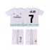 Real Madrid Cristiano Ronaldo 7 2015 2016 Retro Børn Hjemmebane Fodboldtrøje Kortærmet