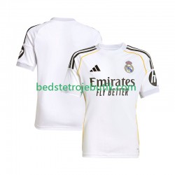 Real Madrid Mænd Hjemmebane Fodboldtrøje 2025-2026 Kortærmet