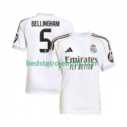 Real Madrid Jude Bellingham 5 Mænd Hjemmebane Fodboldtrøje 2025-2026 Kortærmet