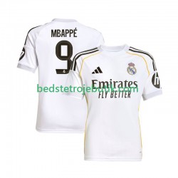 Real Madrid Mbappé Kylian 9 Mænd Hjemmebane Fodboldtrøje 2025-2026 Kortærmet