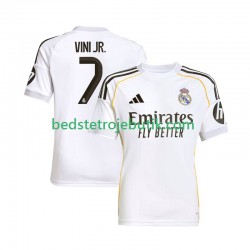 Real Madrid Vinicius Junior 7 Mænd Hjemmebane Fodboldtrøje 2025-2026 Kortærmet