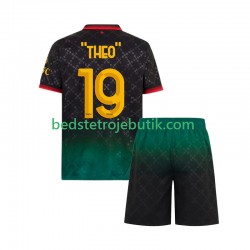 AC Milan THEO 19 Børn 4. Valg Fodboldtrøje 2024-2025 Kortærmet