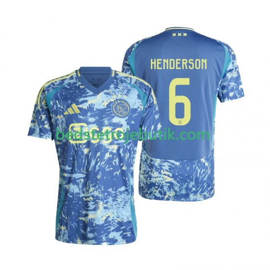 AFC Ajax Henderson 6 Mænd Udebane Fodboldtrøje 2024-2025 Kortærmet