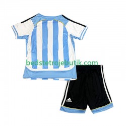 Argentina Retro Børn Hjemmebane Fodboldtrøje 2006 Kortærmet