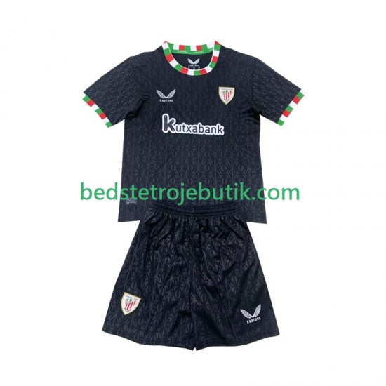 Athletic Bilbao Børn 4. Valg Fodboldtrøje 2024-2025 Kortærmet