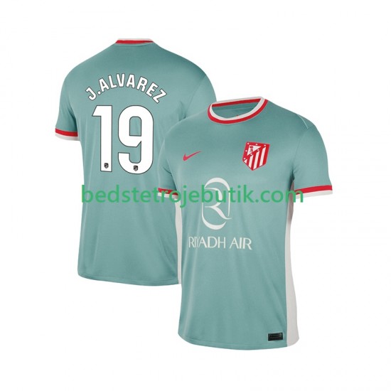 Atlético Madrid Julian Alvarez 19 Mænd Udebane Fodboldtrøje 2024-2025 Kortærmet
