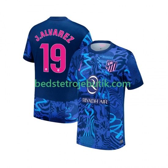 Atlético Madrid Julian Alvarez 19 Mænd 3. Valg Fodboldtrøje 2024-2025 Kortærmet