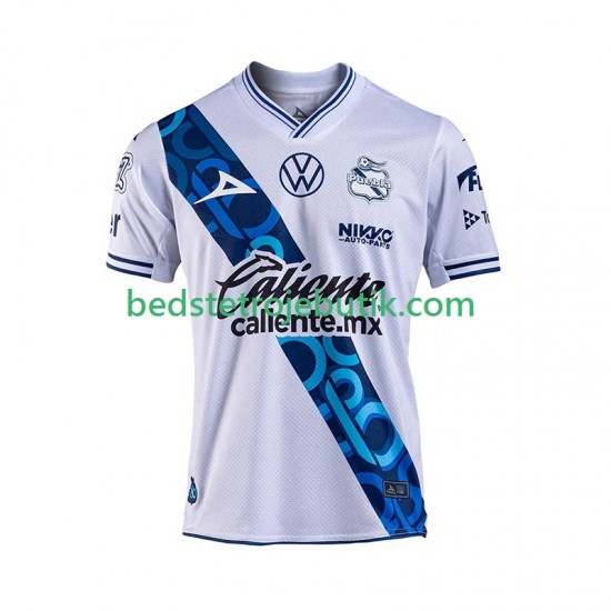 Club Puebla Mænd Hjemmebane Fodboldtrøje 2024-2025 Kortærmet