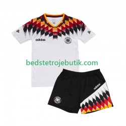Tyskland 1994 Retro Børn Hjemmebane Fodboldtrøje Kortærmet