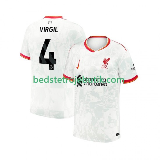 Liverpool VIRGIL 4 Mænd 3. Valg Fodboldtrøje 2024-2025 Kortærmet