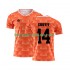 Holland Cruyff 14 1988 Retro Mænd Hjemmebane Fodboldtrøje Kortærmet