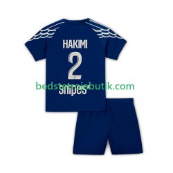 Paris Saint-Germain Hakimi 2 Børn 4. Valg Fodboldtrøje 2024-2025 Kortærmet