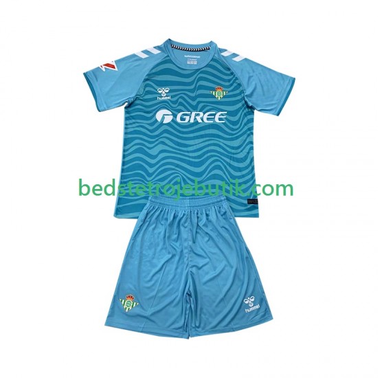 Real Betis Målmand Børn Udebane Fodboldtrøje 2024-2025 Kortærmet