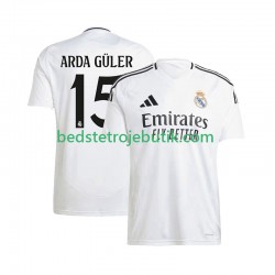 Real Madrid ARDA GuLER 15 Mænd Hjemmebane Fodboldtrøje 2024-2025 Kortærmet