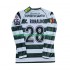Sporting CP Cristiano Ronaldo 28 2001 2003 Retro Mænd Hjemmebane Fodboldtrøje Langærmet