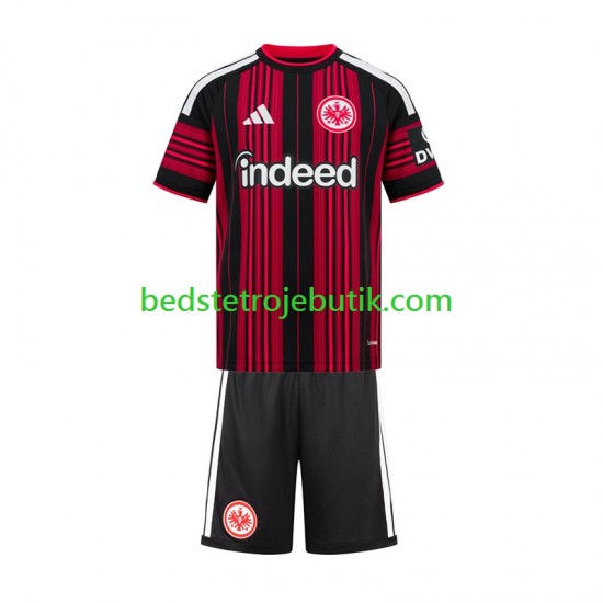 Eintracht Frankfurt Børn Hjemmebane Fodboldtrøje 2026-2027 Kortærmet