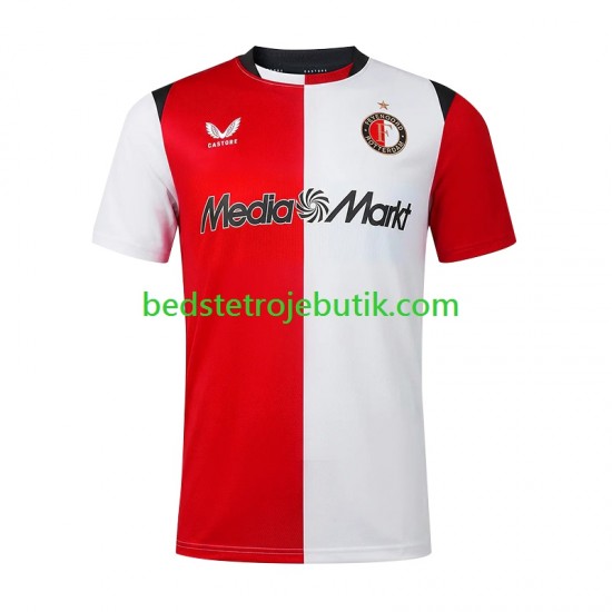 Feyenoord Rotterdam Mænd Hjemmebane Fodboldtrøje 2026-2027 Kortærmet