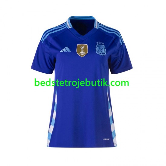 Argentina Dame Udebane Fodboldtrøje 2024 Kortærmet