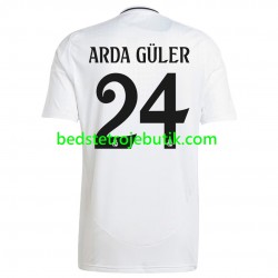Real Madrid ARDA GULER 24 Mænd Hjemmebane Fodboldtrøje 2024-2025 Kortærmet