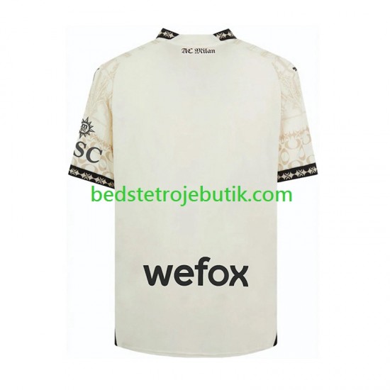 AC Milan Mænd 4. Valg Fodboldtrøje 2023-2024 Kortærmet