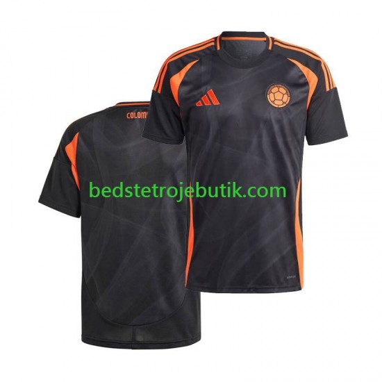 Colombia Copa America Mænd Udebane Fodboldtrøje 2024 Kortærmet