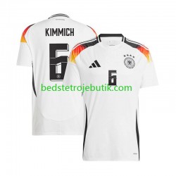 Tyskland Joshua Kimmich 6 Mænd Hjemmebane Fodboldtrøje Euro 2024 Kortærmet