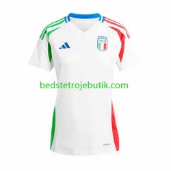 Italien Dame Udebane Fodboldtrøje Euro 2024 Kortærmet