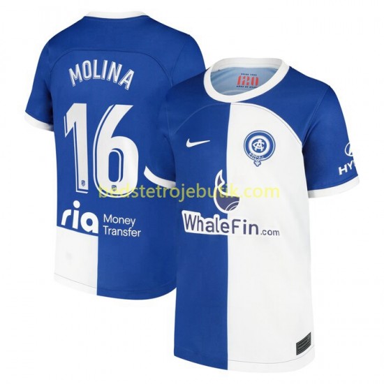 Atlético Madrid Molina 16 120 Anniversary Mænd Hjemmebane Fodboldtrøje 2022-2023 Kortærmet