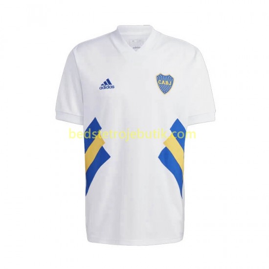 CA Boca Juniors Icon Retro Mænd Hjemmebane Fodboldtrøje 2022-2023 Kortærmet