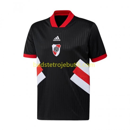 CA River Plate Icon Retro Mænd Hjemmebane Fodboldtrøje 2022-2023 Kortærmet