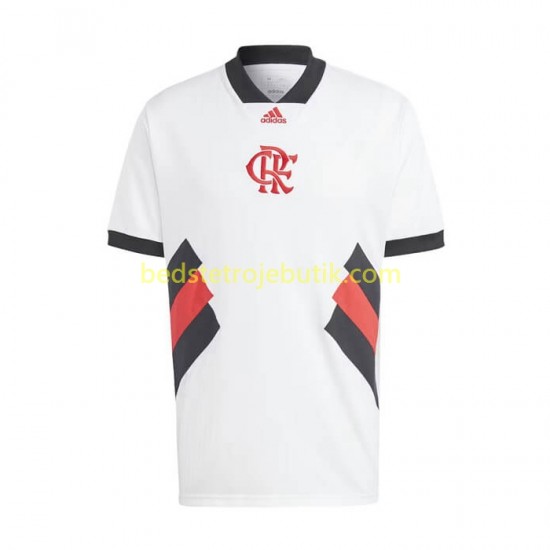CR Flamengo Icon Retro Mænd Hjemmebane Fodboldtrøje 2022-2023 Kortærmet
