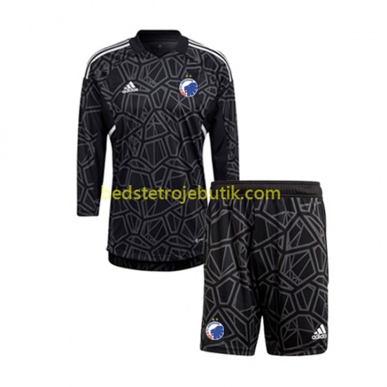 FC København Målmand Børn Hjemmebane Fodboldtrøje 2022-2023 Langærmet