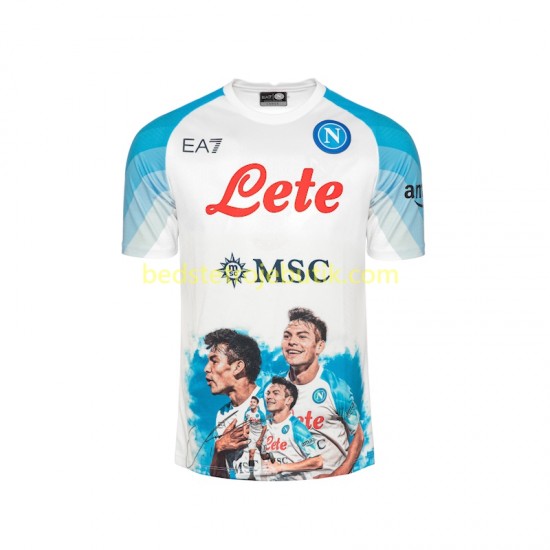Napoli Face Game Lozano 11 Mænd Hjemmebane Fodboldtrøje 2022-2023 Kortærmet