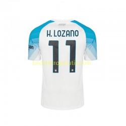 Napoli Face Game Lozano 11 Mænd Hjemmebane Fodboldtrøje 2022-2023 Kortærmet