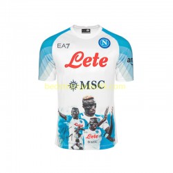 Napoli Face Game Osimhen 9 Mænd Hjemmebane Fodboldtrøje 2022-2023 Kortærmet