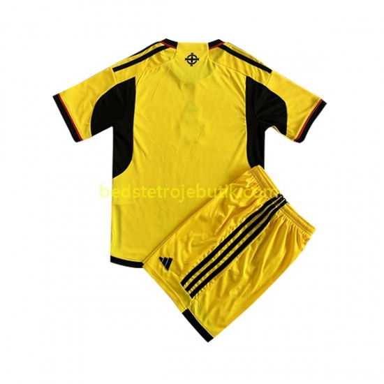 Nordirland Børn Hjemmebane Fodboldtrøje 2023 Kortærmet