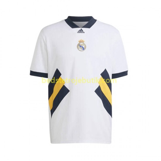 Real Madrid Icon Retro Mænd Hjemmebane Fodboldtrøje 2022-2023 Kortærmet