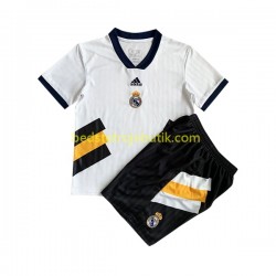 Real Madrid Icon Retro Børn Hjemmebane Fodboldtrøje 2022-2023 Kortærmet